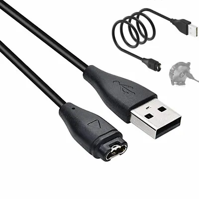 £3.95 • Buy USB Sync Power Cable Charger For GARMIN Fenix 7 7S 7X VivoMove 3 3s Active 4S 4
