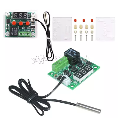 £1.45 • Buy W1209 DC12V Switch Temperature Controller Thermostat NTC Sensor+Acrylic Case