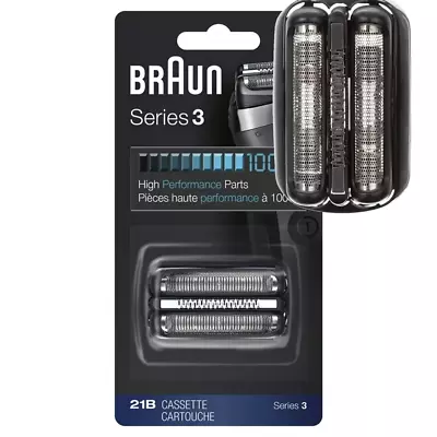 21B Braun Series 3 Cassette 21B Shaver Replacement Head As Shown • $15.99