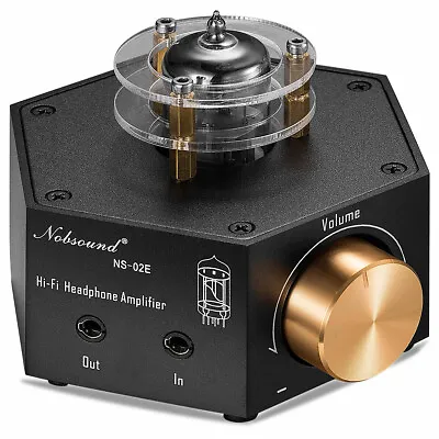 $49.99 • Buy Nobsound Mini Vacuum Tube Headphone Amplifier HiFi Stereo Amp Best Audio Preamp