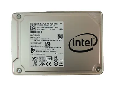 Intel Pro 5450s Intel 256GB SSD SATA III 2.5  SSDSC2KF256G8 DELL 02X50D 2X50D • £24.99