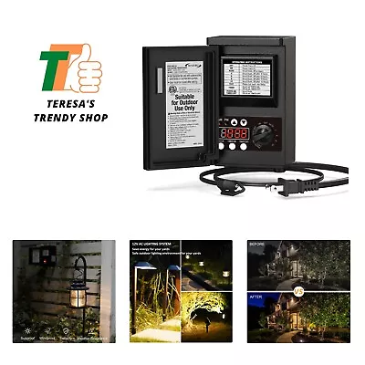 Low Voltage Landscape Transformer 45W Low Voltage Landscape Lighting Power Su... • $69.99