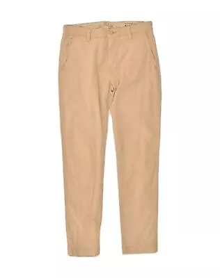 LEVI'S Mens Slim Chino Trousers W31 L32  Beige Cotton CT09 • £20.43