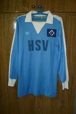 Hamburger SV Erima Vintage Longsleeve Football Shirt Away 1976/1977/1978 Size L • £420