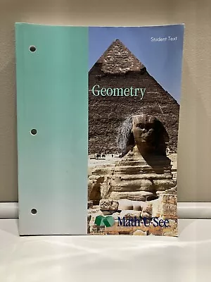 Math-U-See Geometry Student Workbook* • $30