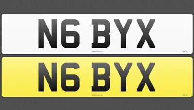 REDUCED Private Car Number Plate N6 BYX Nab Naby Nabeel Nabs Nabi Nabil Short • £350