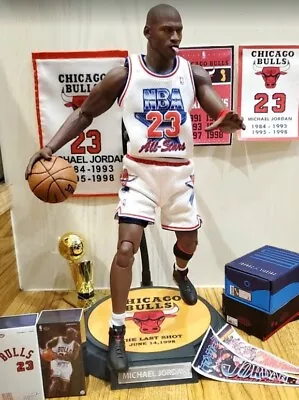 Enterbay 1/6 Michael Jordan 1991 All-Star Game (with Tongue) • $340