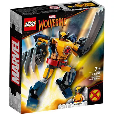 LEGO Marvel 76202 Wolverine Mech Armor - New Free Shipping • $35