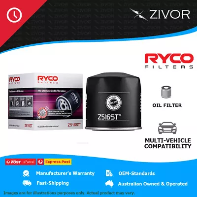 New RYCO Syntec Oil Filter Spin On For CHRYSLER 300C LE SRT-8 6.1L ESF Z516ST • $43.17