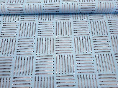 $4.79 • Buy Desk Job Pencils Cotton Fabric Windham By The Yard  