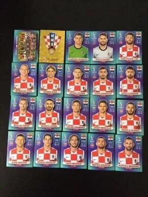 PANINI QATAR 2022 FIFA WORLD CUP STICKERS - Croatia • £0.99