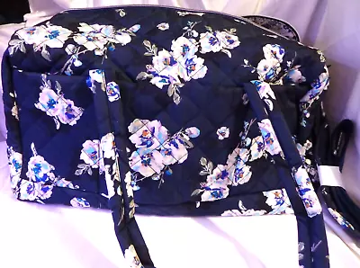 Vera Bradley Large Travel Duffel Bag Performance Twill Blooms And Branches NWT • $109.99