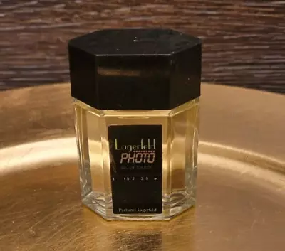 Karl Lagerfeld Photo EDT Eau De Toilette Parfums (.85 Fl Oz Bottle Or 25 Ml) Vtg • $58.50