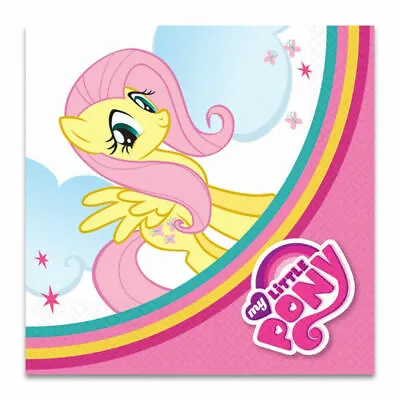 20 X My Little Pony Childrens Party Napkins Horse Birthday Party Tableware • £3.99