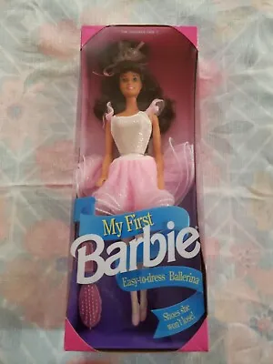 NRFB / Vintage My First Barbie Easy To Dress Ballerina #2770 / PINK TUTU • $25