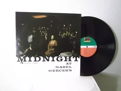 Mabel MercerAtl. 1244 Midnight At Mabel Mercer's USLPmono1962 Jazz VocalsM • $9.99