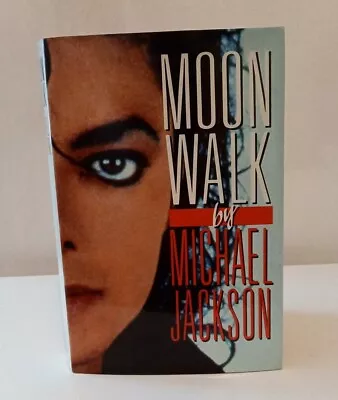 Moonwalk By Michael Jackson Hardcover Book 1988 1st Edition Factory Signed • £14.99