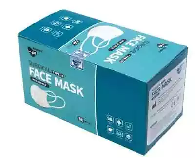 Breathable Surgical/Medical Disposable 3-Ply Face Mask TYPE IIR Protection Cover • £5.99