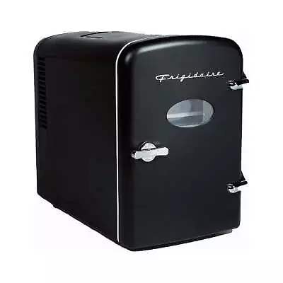 6 Can Mini Personal Fridge Cooler Black • $27.99