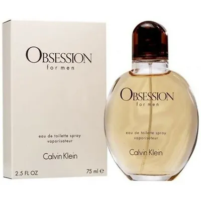 Calvin Klein Obsession 2.5 Oz. Men's Eau De Toilette Spray • £43.70