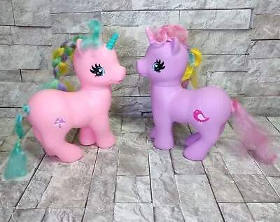 My Little Pony MLP Jumbo 10  Gi-Go Fakie Purple & Pink Rainbow Unicorn SML-16-B1 • $22.50