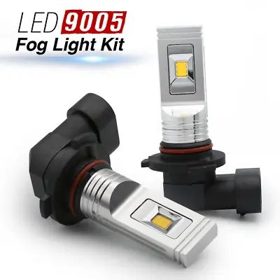 H10 9005 Yellow LED Headlight Bulbs 1027 Lumen For Fog Light/ High Beam • $16