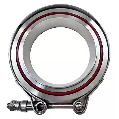 $58.99 • Buy 3  3.5'' Flange Clamp Kit For Compressor Vband Outlet S400 G42/45/57 GTX42/45/50