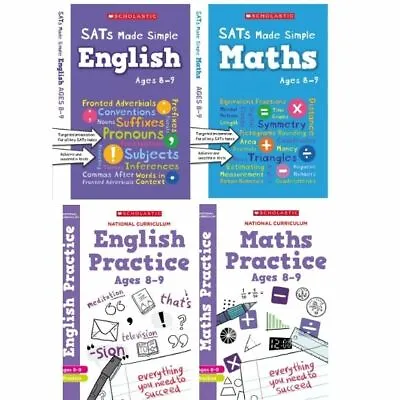 £18 • Buy Scholastic Year 4 SATs Revision English & Maths Home Learning Set  (RRP £27.96)
