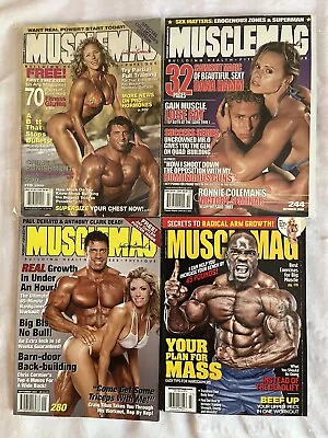 MuscleMag Magazine Lot Of 4 • $17.99