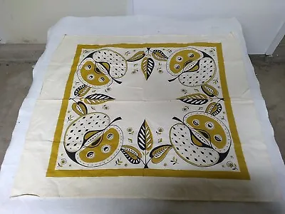 Mid-century Modern Georges Briard Fruit Art Decorative Kitchen Cloth 32 X28  • $41.73