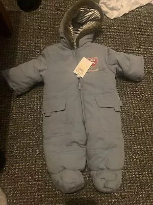 £12.99 • Buy Gorgeous Debenhams Junior J Baby Boy Snowsuit - 0-3 Months BNWT