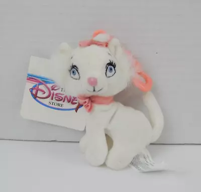 Disney * Disney Store * Aristocats Marie Plush W/Clip • $2.95