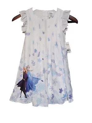 Disney Collection Dress Girls 5/6 Frozen Elsa Anna Dress NWT • $22