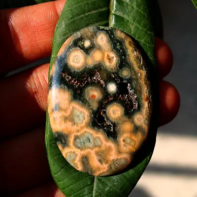 17.84g Natural 8th Vein Ocean Jasper Collectible Druzy Crystal Mineral Specimen • £12.30