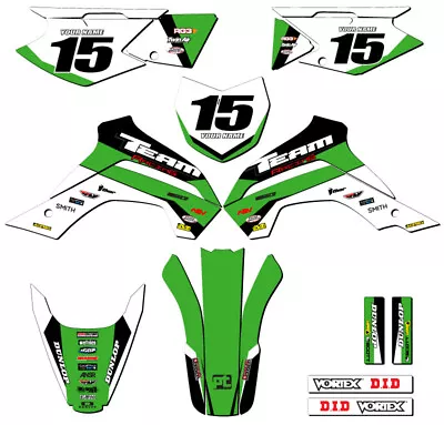 2019-2020 Kawasaki Klx 140 & 140l Graphics Decals Deco Stickers Klx140 Klx140l • £59.27