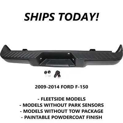 NEW Complete Rear Bumper Assembly For 2009-2014 Ford F-150 SHIPS TODAY • $270.44