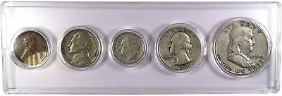 1950 Year Set 5 Coins In AG About Good Or Better Condition Collectible Gift Set • $34.99