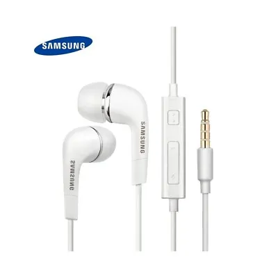 Genuine Samsung Handsfree Headphones Earphones EHS64AVFWE Wired Earbuds UK Stock • £2.99