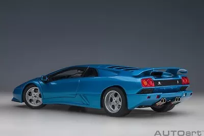 AutoArt 79156 Lamborghini DIABLO SE-30 BLU SIRENA Metallic Blue 1:18 NEW • $201.60