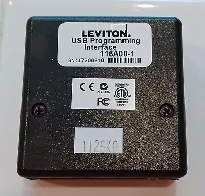 116A00-1 Omni-Bus Network USB Programming Interface OB161 HAI Leviton  • $89