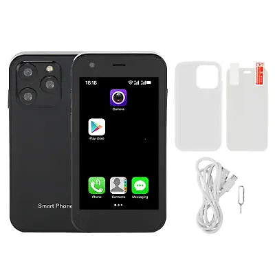 (Black)SOYES XS15 Mini 3G Smartphone 3.0 Inch Display 2GB RAM 16GB ROM Dual BEA • $45