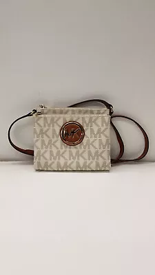 Michael Kors Fulton Vanilla Signature Crossbody  • $29.99