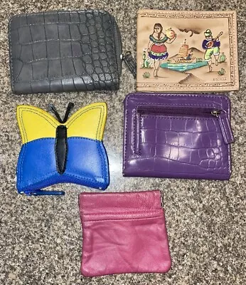 Vintage Wallet Coin Purse Lot!!! • $4.99