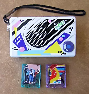Pocket Rockers Fisher Price RARE VINTAGE Mini Cassette Player + 2 Tapes • $100
