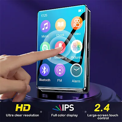 2.4  Touch Screen Bluetooth5.0 HIFI Android MP3 MP4 Music Video Player+16GB Card • $25.37