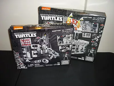 Mega Bloks Eastman & Laird's TMNT Street Showdown & Rooftop Combat Both MIB NEW • $59.95