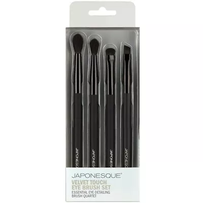 Japonesque Velvet Touch Eye Essentials Makeup Brush Eye Kit 4-Piece • $12