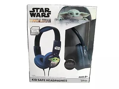 Mandalorian The Child Baby Yoda Kid Friendly Headphones Star Wars Disney S1 • $11.99