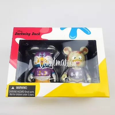 Disney 3  Vinylmation Afternoon ~ Darkwing Duck & Gosalyn Mallard Set NIB LE1000 • $41.99