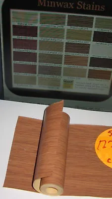 10' Strip Roll Of Thin Simulated Wood Grain Walnut Veneer Paper/Vinyl Composite • $5.98